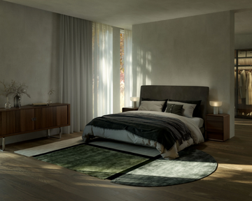 ISLAND MINT - Hand-tufted rug in bamboo and wool by Sirecom Tappeti - view 3